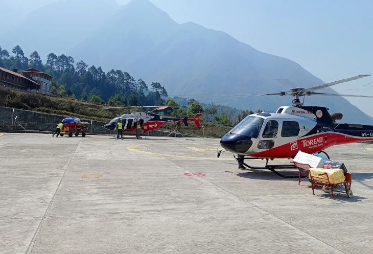 सिम्रिक एयरले थप्यो नयाँ हेलिकप्टर,दुर्गमलाई काठमाडौँसँग जोड्दै